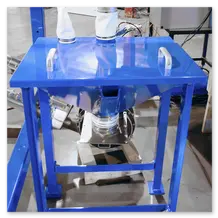 BBU to Bag Dump Station to AMC to Aeromechanical Conveyor