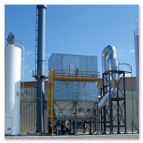 bin vent dust collector