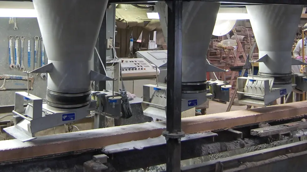 Flex Fittings in Brick Process Plant Flexible Rubber Sleeve Connectors in Brick Process Plant