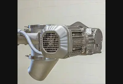 Flexible Screw Conveyor with Sanitary Gearmotor